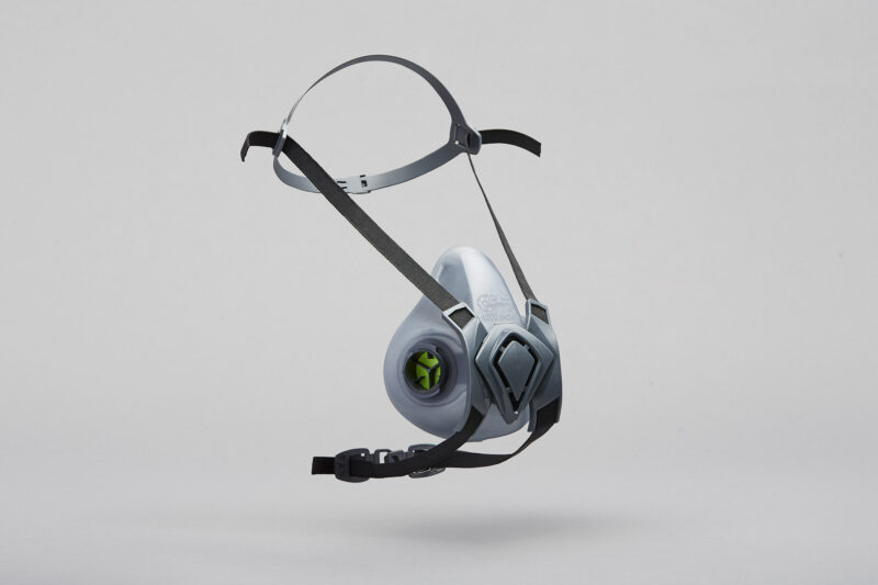BLS Halfgelaatsmasker 4000 Next rubber - Afbeelding 5
