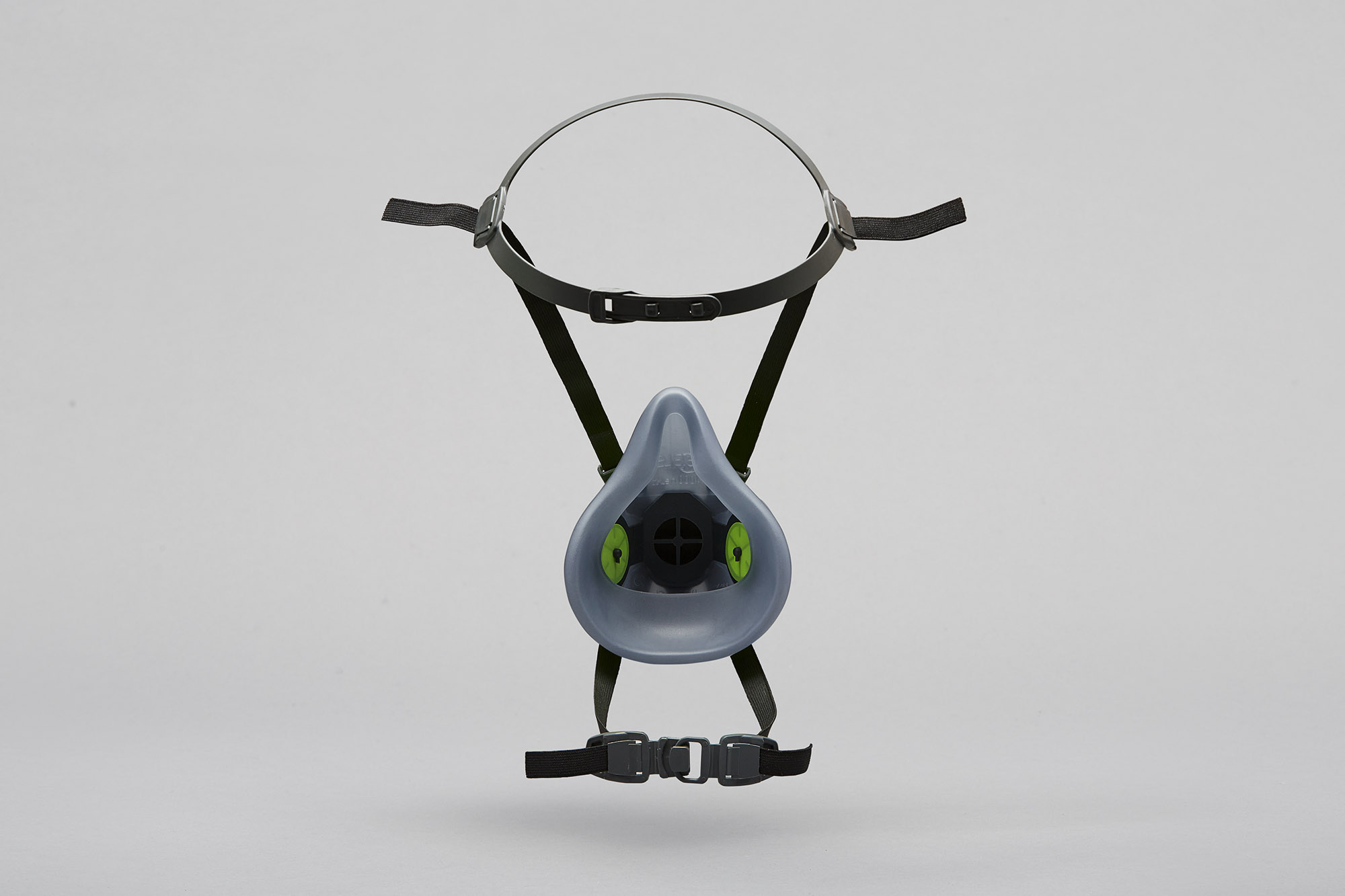 BLS Halfgelaatsmasker 4000 Next rubber - Afbeelding 4