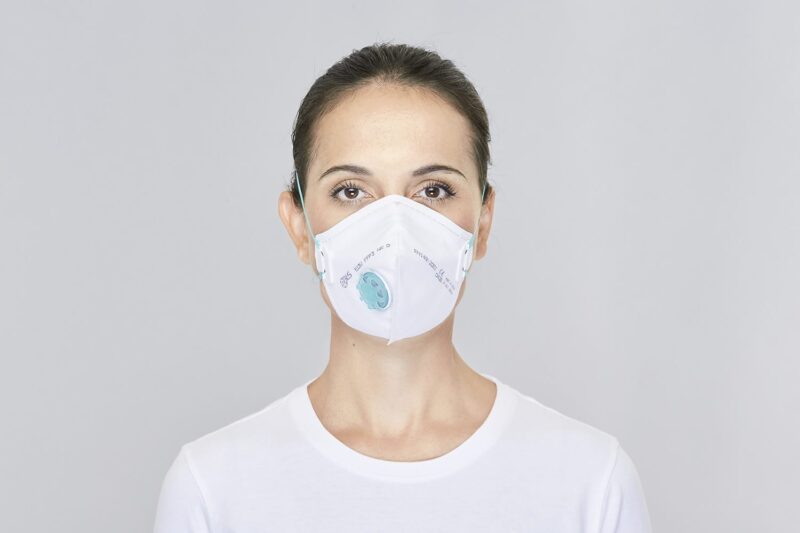 BLS Stofmasker 513V FFP3 - Afbeelding 4