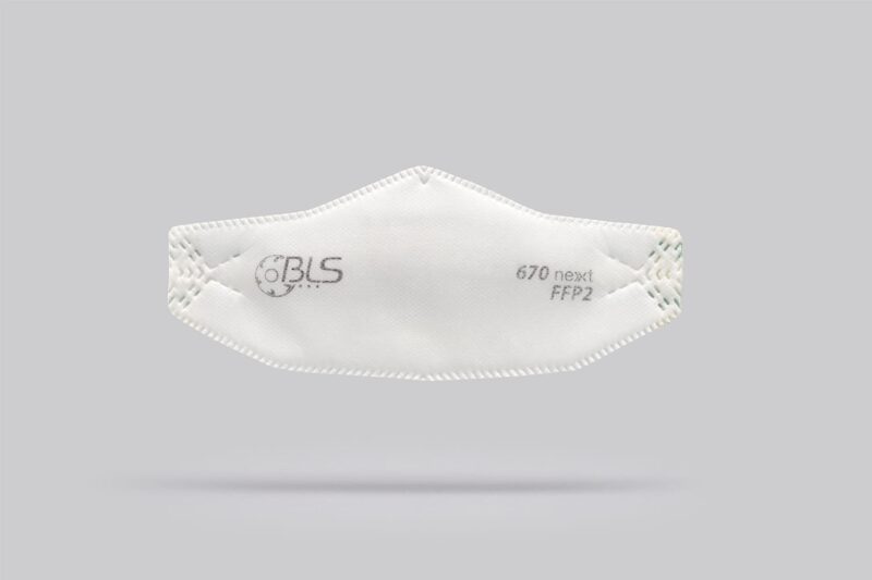 BLS Stofmasker 670next FFP2 - Afbeelding 3